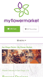 Mobile Screenshot of myflowermarket.com